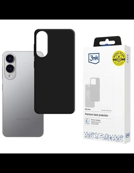 Husa 3MK Matt pentru Samsung Galaxy S25 Edge neagră