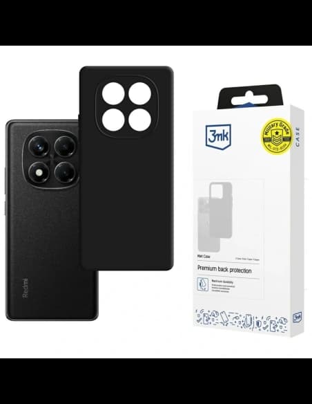 3MK Matt Case Xiaomi Redmi Note 14 Pro 4G negru