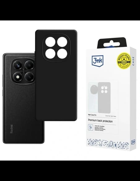 3MK Matt Case Pro Redmi Note 14 Pro 4G negru