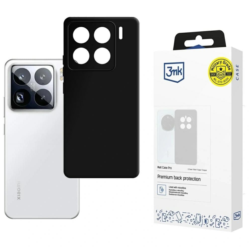 3MK Matt Case Pro Xiaomi 15 Pro fekete - 1
