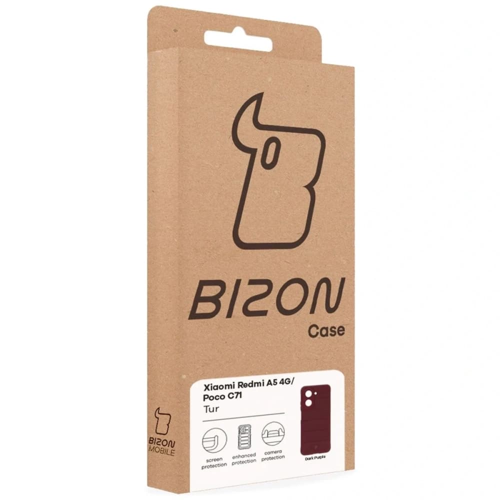 BIZON Case Tur Xiaomi Redmi A5 4G / POCO C71 4G burgundy - 8