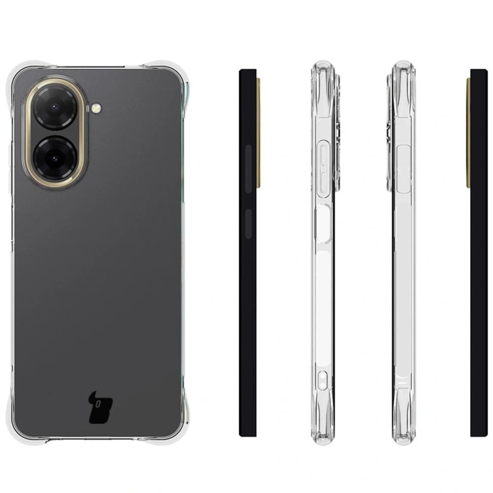 Bizon Case Clear Pack case + 2x screen glass Xiaomi Redmi A5 4G / POCO C71 4G - 4