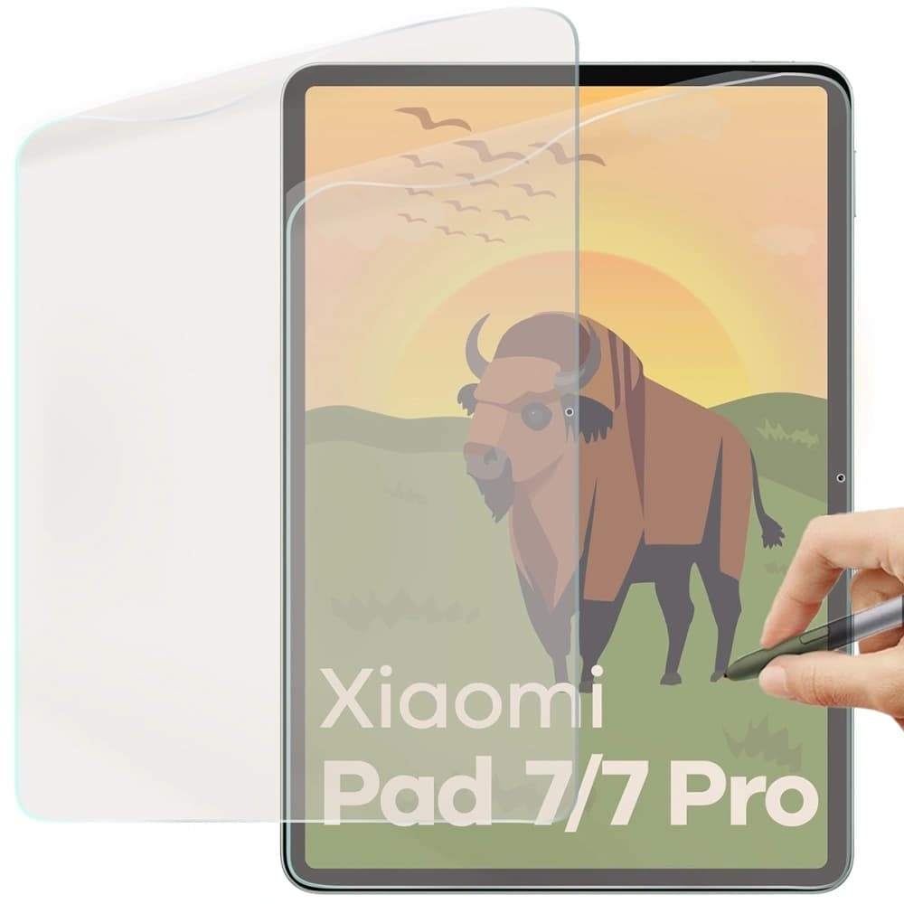 BIZON Üveg Tab Film Nap Xiaomi Pad 7 / 7 Pro [2 Csomag] - 1