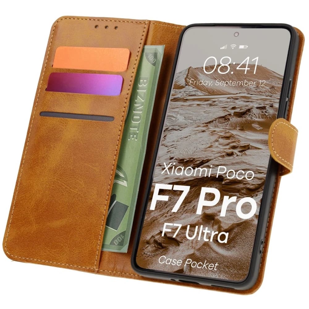 Husa BIZON pentru Xiaomi POCO F7 Pro / F7 Ultra maro - 1