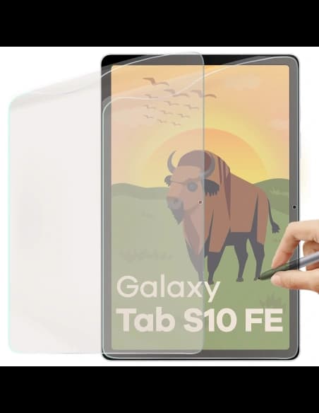 BIZON Glas Tab Film Sonne Samsung Galaxy Tab S10 FE [2 PACK]