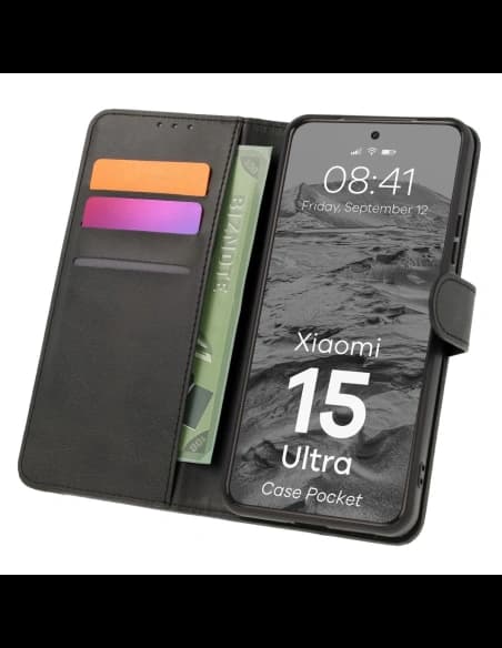 BIZON pouzdro na kapsy Xiaomi 15 Ultra černé