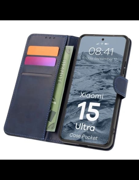 BIZON pouzdro na Xiaomi 15 Ultra tmavě modré