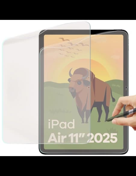 BIZON Skleněná Tab Film Slunce Apple iPad Air 13" 2024 / 13" 2025 [2 BALENÍ]