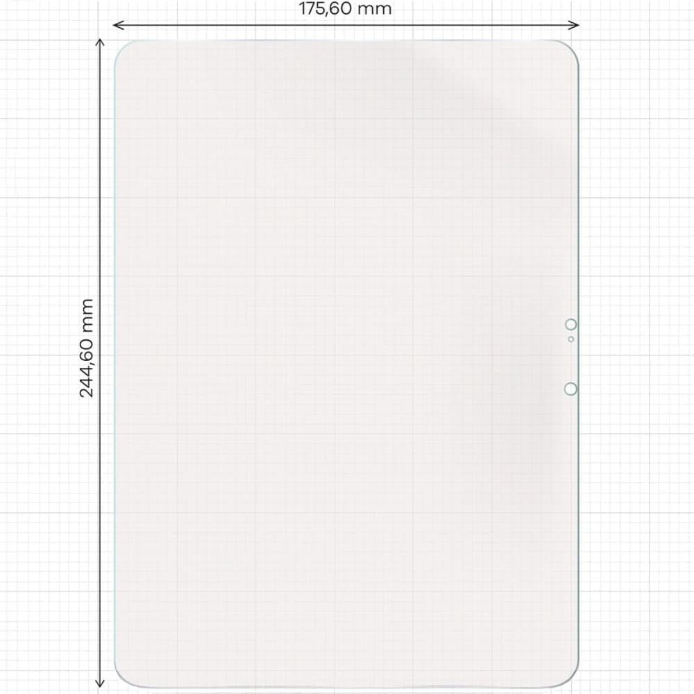 BIZON Film de protecție din sticlă Tab pentru soare Apple iPad Air 13" 2024 / 13" 2025 [2 PACHET] - 2