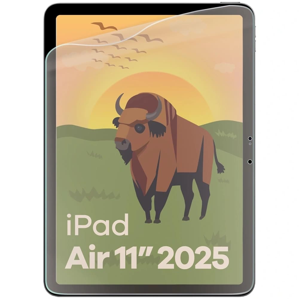 BIZON Film de protecție din sticlă Tab pentru soare Apple iPad Air 13" 2024 / 13" 2025 [2 PACHET] - 3