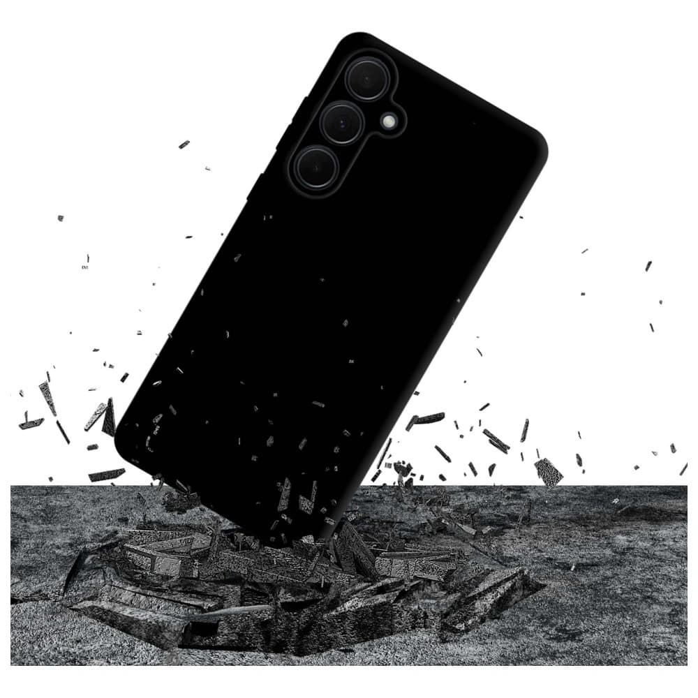 3MK Silikonhülle Samsung Galaxy A35 5G schwarz - 3