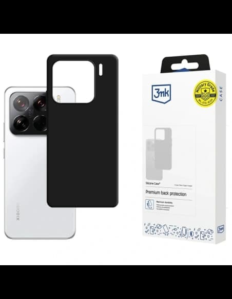 3MK Silicone Case Xiaomi 15 black