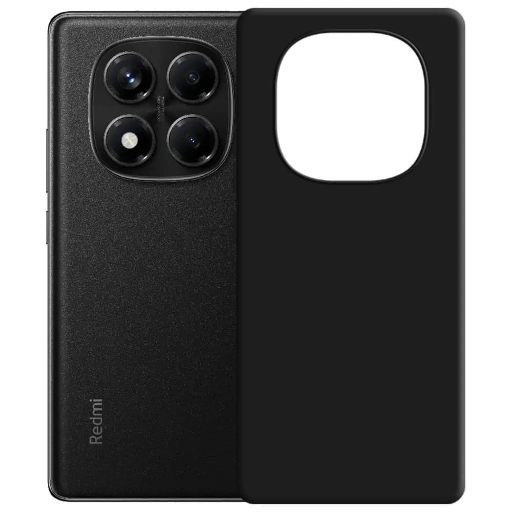 3MK Szilikon Tok Xiaomi Redmi Note 14 Pro 5G fekete - 5