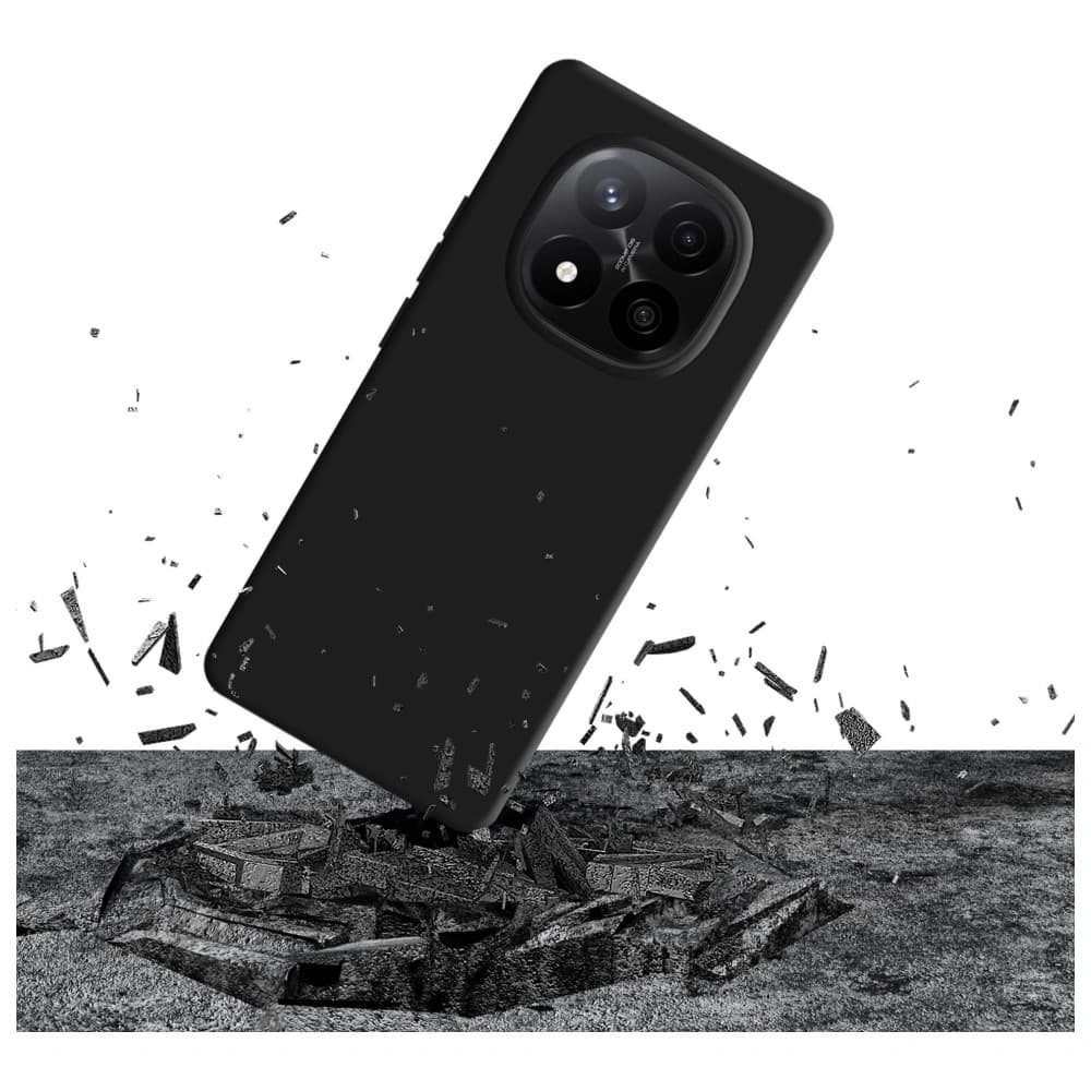 3MK silikonový kryt Xiaomi Redmi Note 14 Pro+ Plus černý - 3