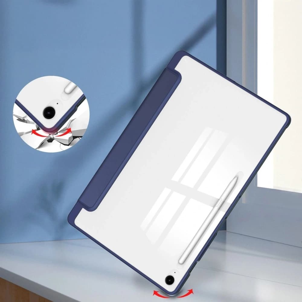 Bizon Case Tab Clear Matt Samsung Galaxy Tab S10 FE+ Plus navy blue - 6