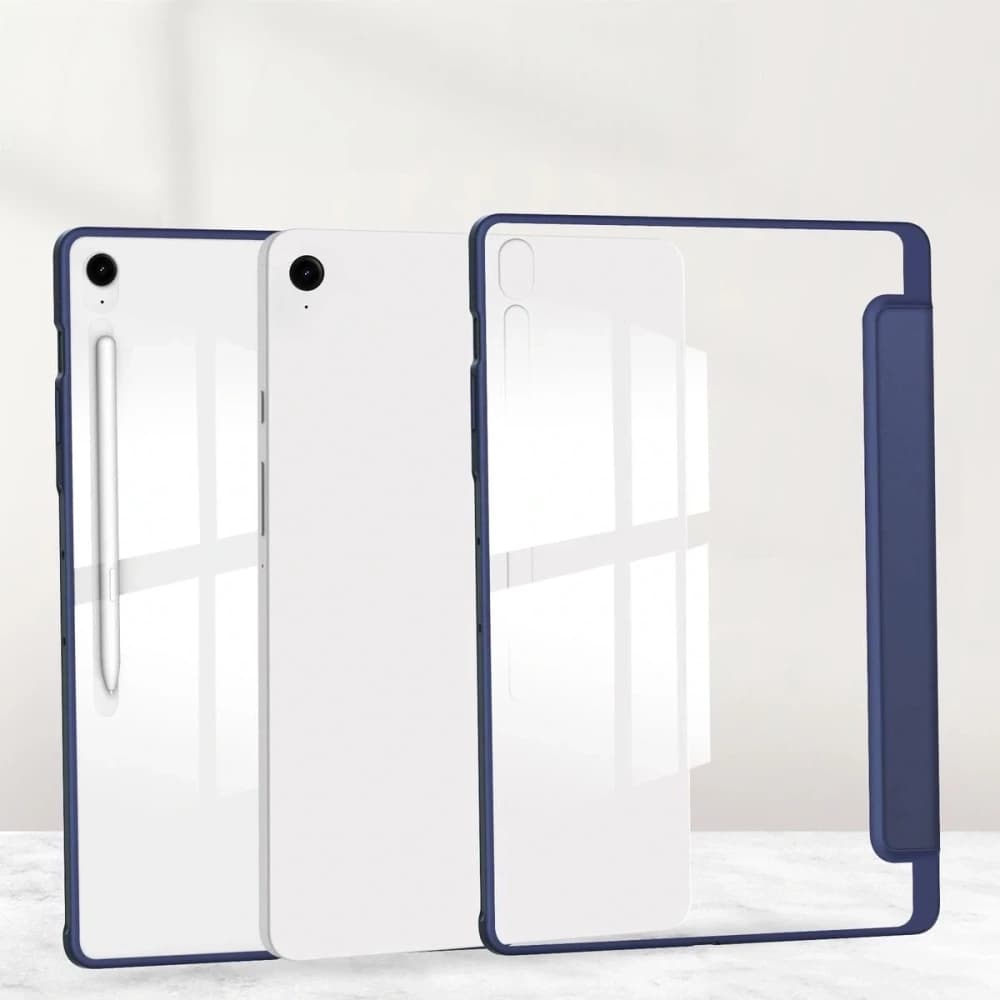 Bizon Case Tab Clear Matt Samsung Galaxy Tab S10 FE+ Plus navy blue - 7