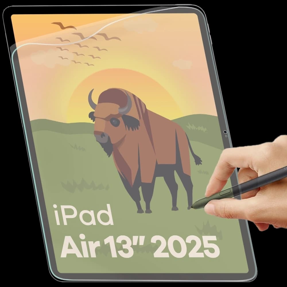 Film de protecție Bizon Glass Tab pentru Soare Apple iPad Air 13" 2024 / 13" 2025 [2 PACHET] - 5