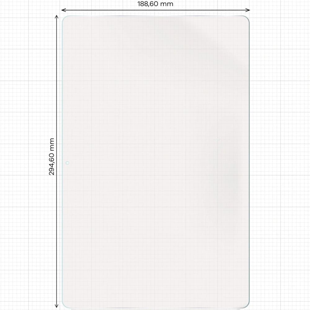 Bizon Glass Tab Film Sun Samsung Galaxy Tab S10 FE+ Plus [2 PACK] - 2