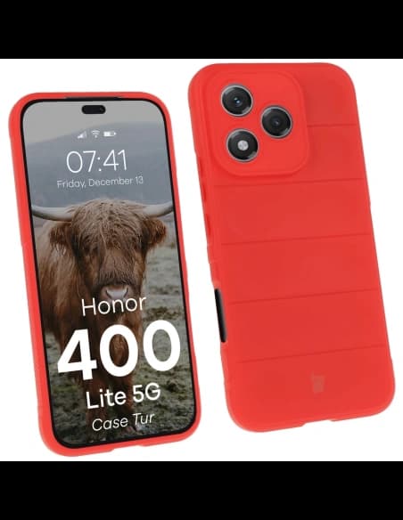 Bizon Case Tur Honor 400 Lite 5G red