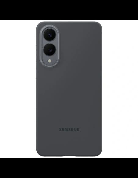 Husa din silicon Samsung Galaxy S25 Edge neagră