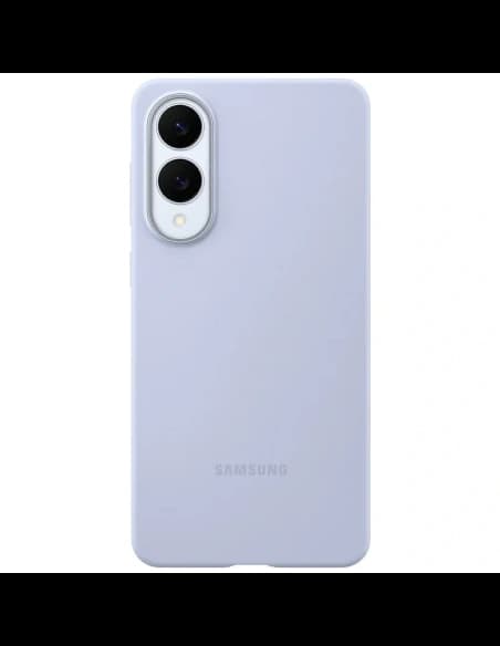 Husa din silicon Samsung Galaxy S25 Edge albastru deschis