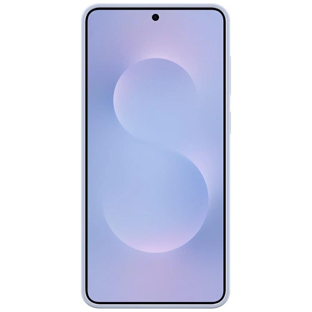 Samsung silikonový kryt Galaxy S25 Edge světle modrý - 3