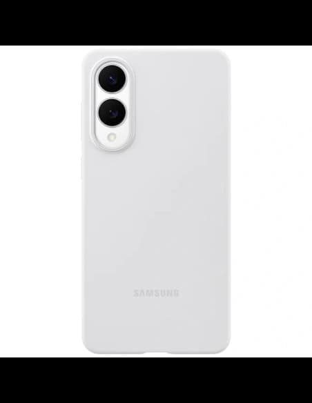 Husa din silicon Samsung Galaxy S25 Edge gri deschis