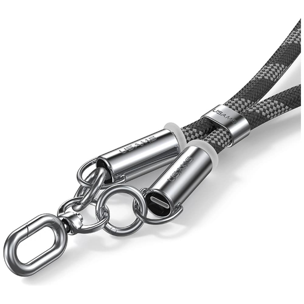 USAMS SJ746 telefonní šňůra s USB-C / Lightning nabíjecím kabelem 30W 1,2m zelená - 3