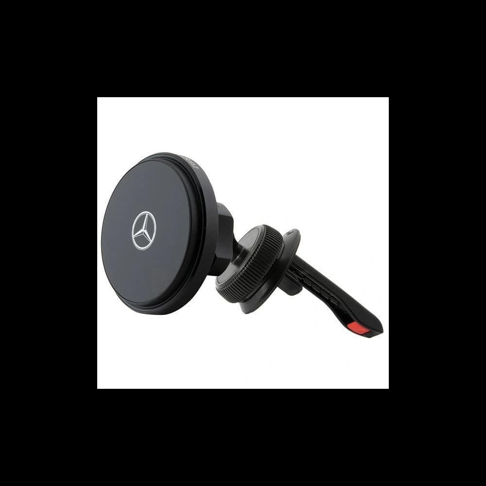 Mercedes MEMWCCK 15W autós tartó kártyához / ablakra vezeték nélküli töltővel Ezüst Csillagok MagSafe fekete - 1