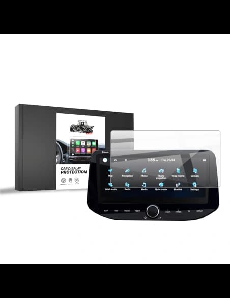 Ceramic GrizzGlass CarDisplay Protection Hyundai i30 10,25" Facelift 110x256mm (2024-2025)