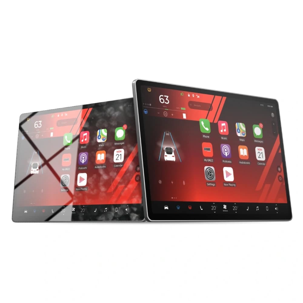 Matte GrizzGlass CarDisplay Protection Android Radio Toyota RAV4 (2013-2019) - 10