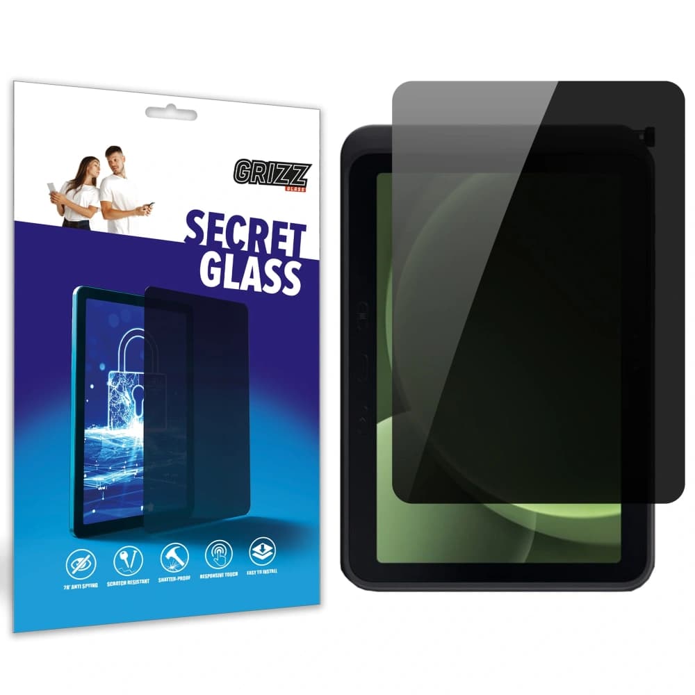 GrizzGlass Matte SecretGlass Samsung Galaxy Tab Active5 Pro - 1