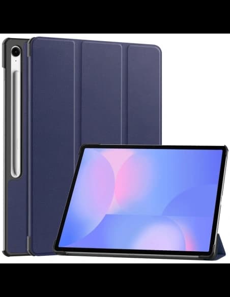 Bizon Case Tab Croc Samsung Galaxy Tab S10 FE+ Plus sötétkék