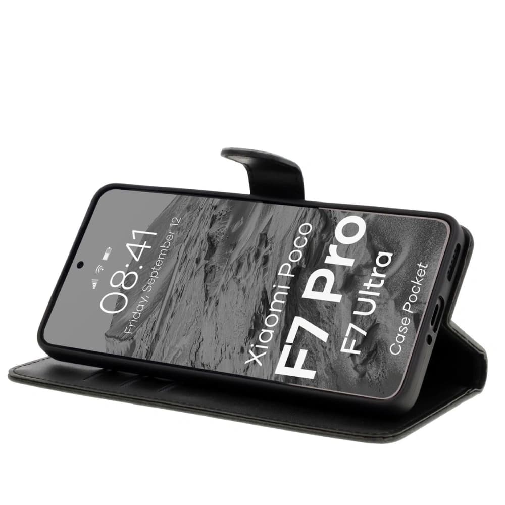 Husa Bizon Pocket Xiaomi POCO F7 Pro / F7 Ultra neagră - 4