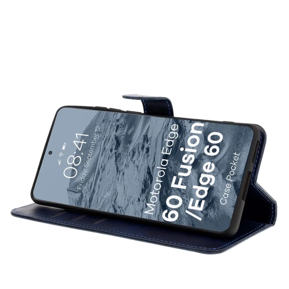 Bizon pouzdro na telefon Motorola Edge 60 Fusion / Edge 60 / 60 tmavě modré - 5