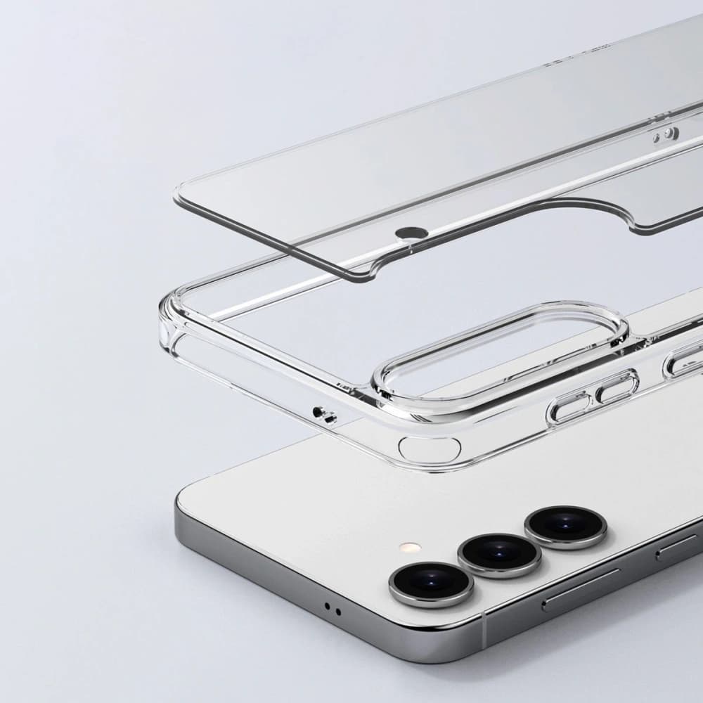 Bizon Case Halo Samsung Galaxy S25 klar - 3