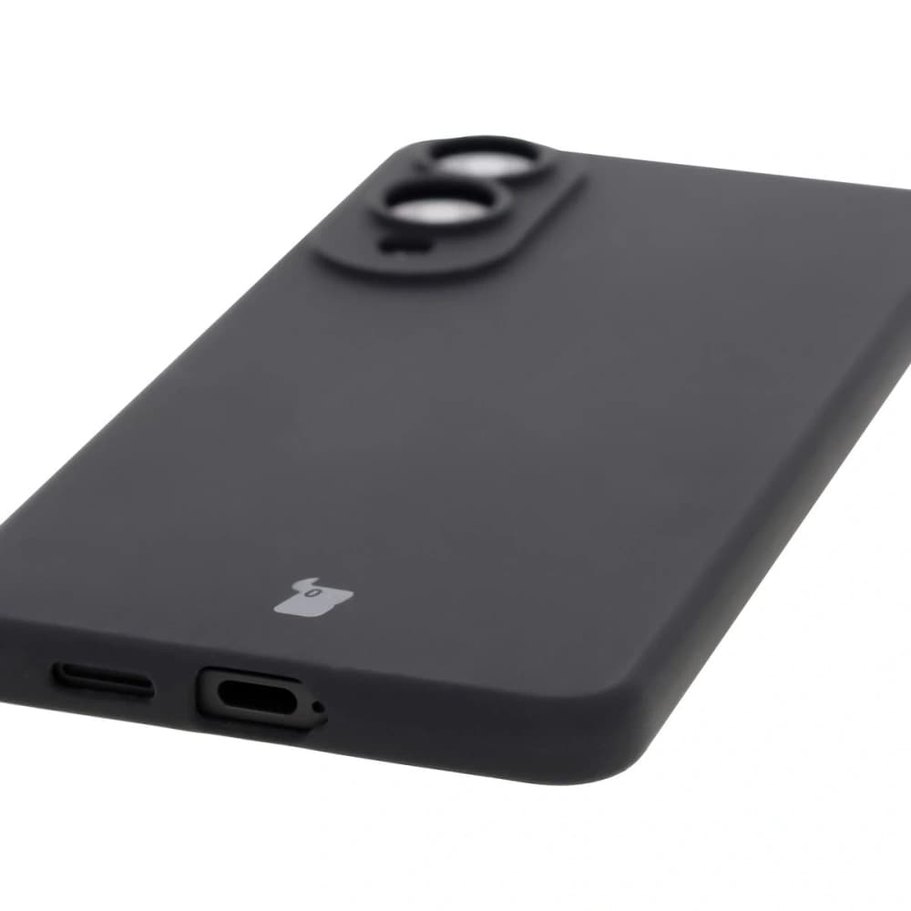Bizon puha tok Samsung Galaxy S25 Edge fekete - 3