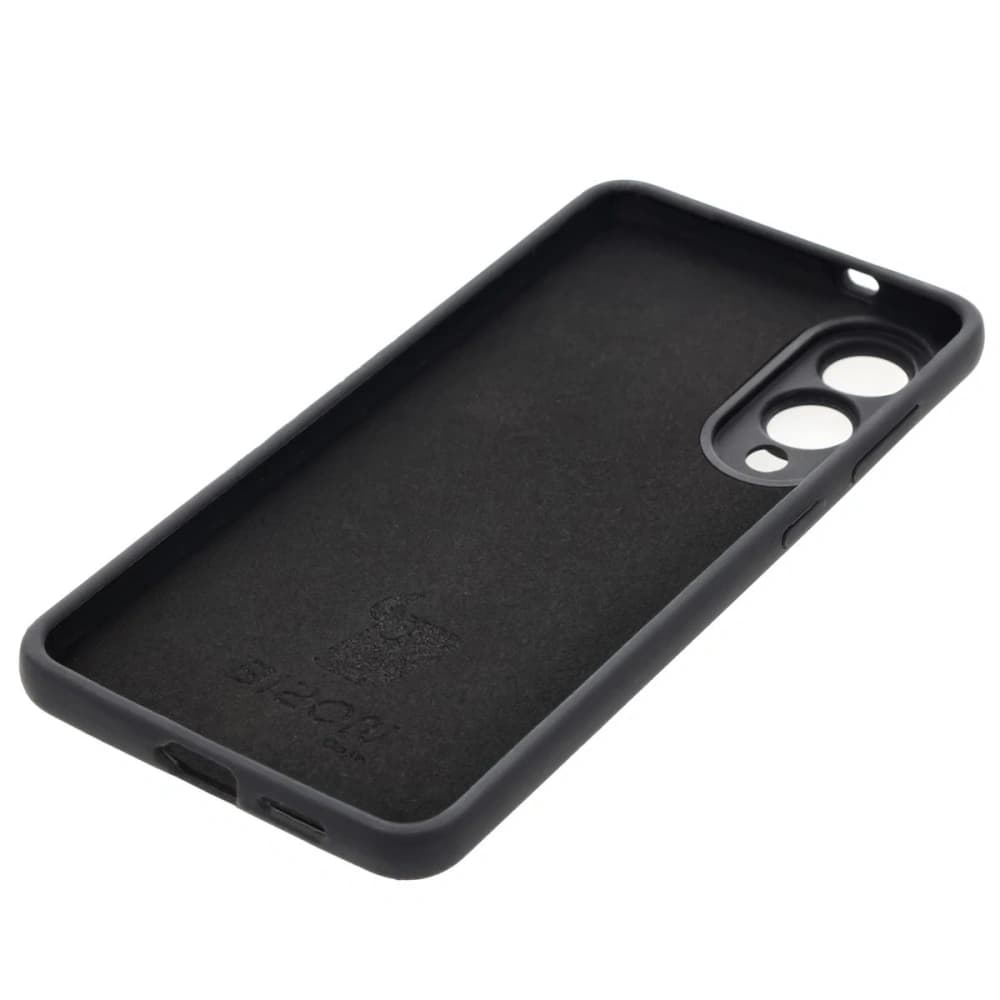 Bizon puha tok Samsung Galaxy S25 Edge fekete - 4