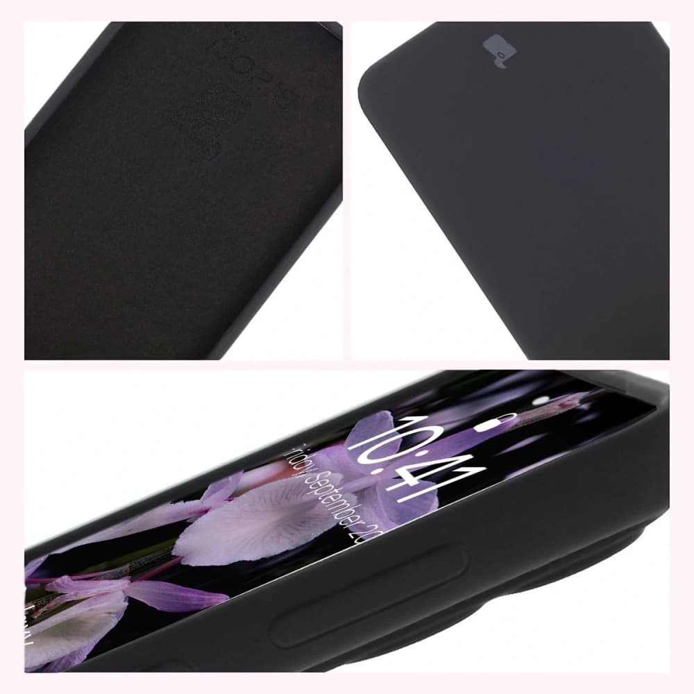 Bizon puha tok Samsung Galaxy S25 Edge fekete - 6