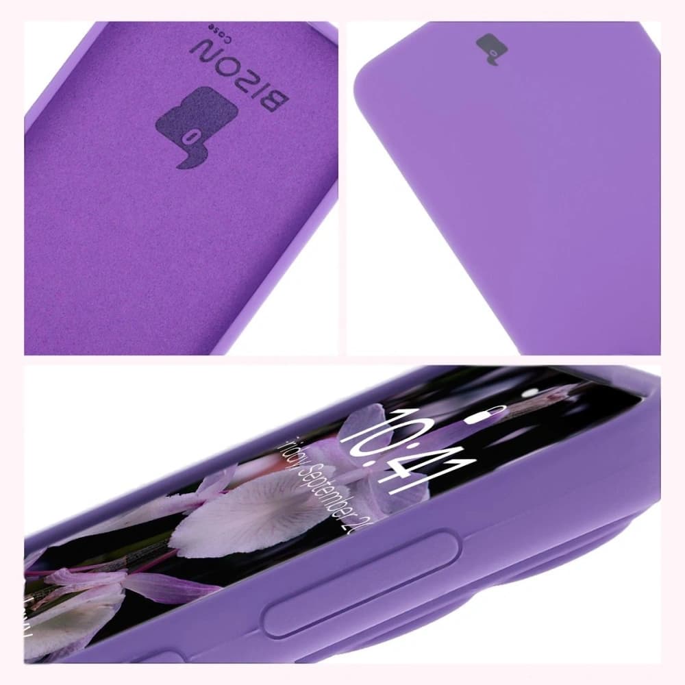 Bizon Soft Case Samsung Galaxy S25 Edge lila - 5