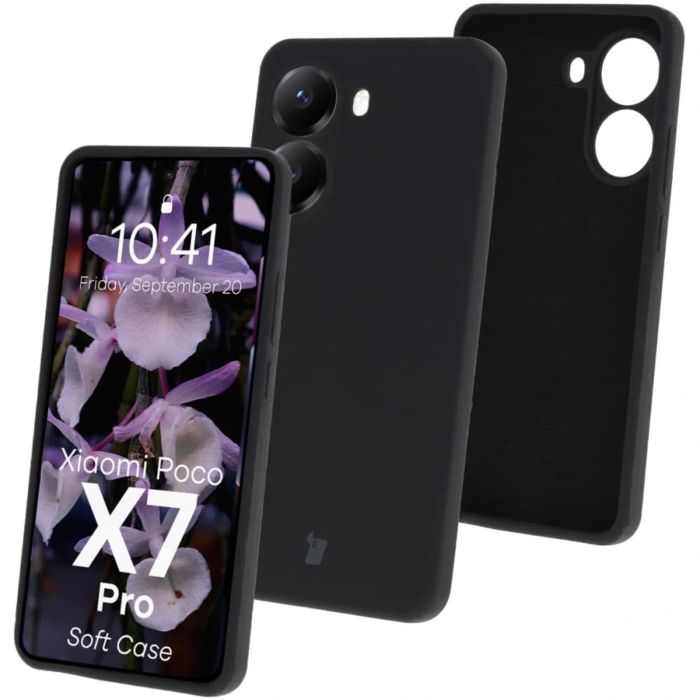Bizon Soft Case Xiaomi POCO X7 Pro fekete - 1