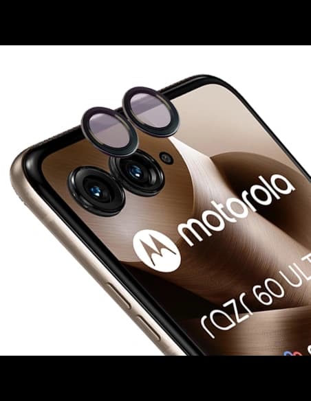 Bizon Glass Snap Lens Motorola Razr 60 Ultra black frame