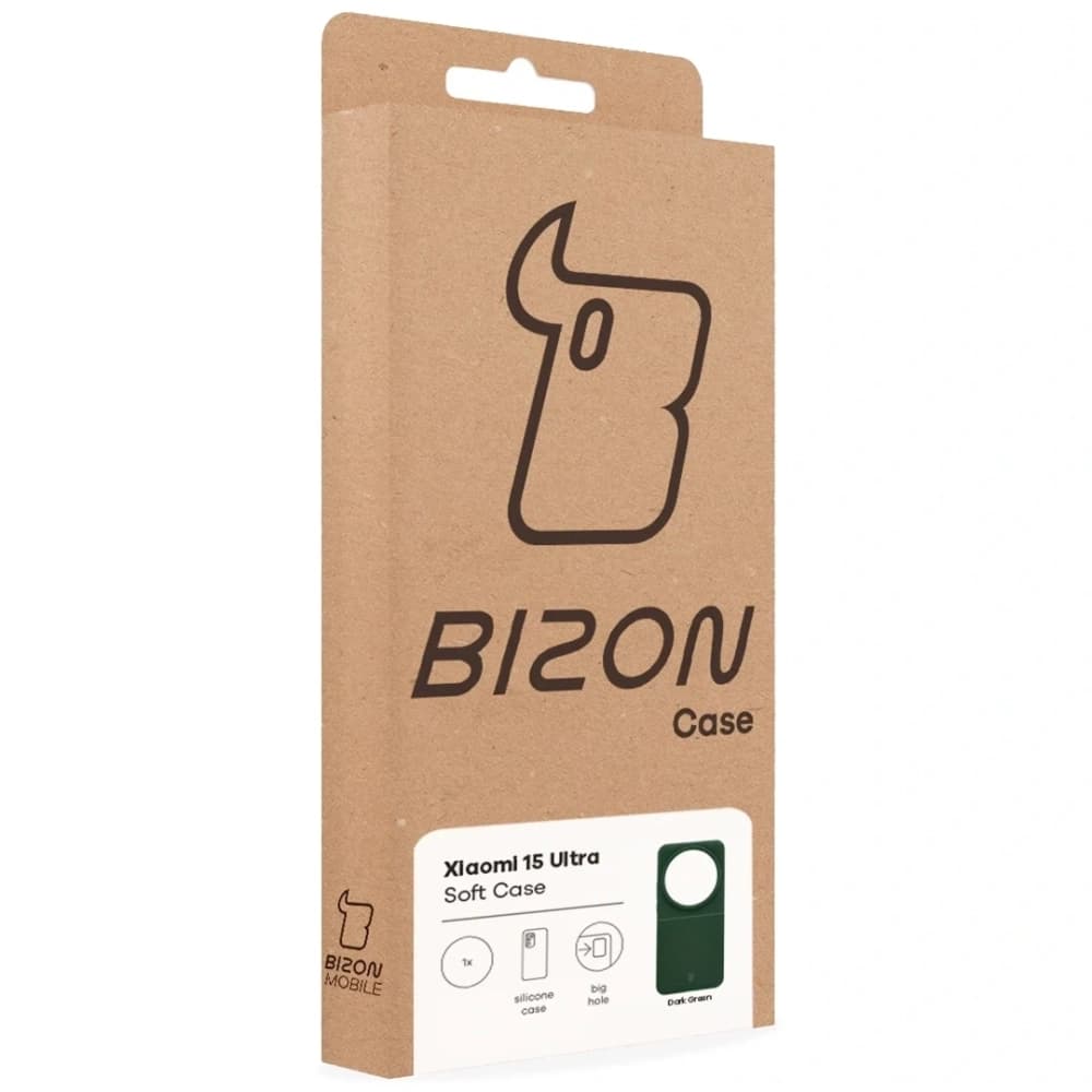 Bizon Soft Case Xiaomi 15 Ultra sötétzöld - 7