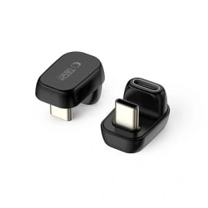 Tech-Protect Ultraboost AA04 Szögadapter USB-C Fekete