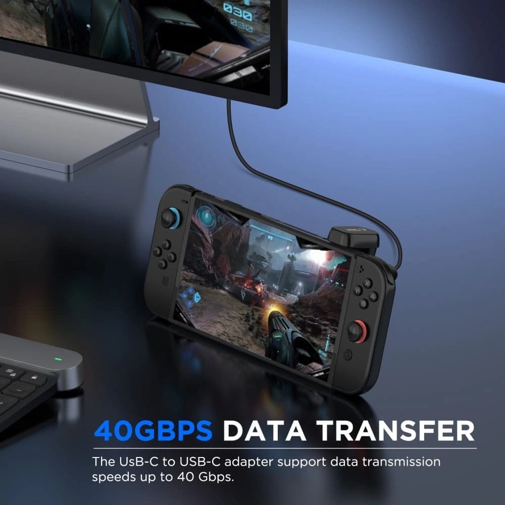 Tech-Protect Ultraboost AA04 Szögadapter USB-C Fekete - 3