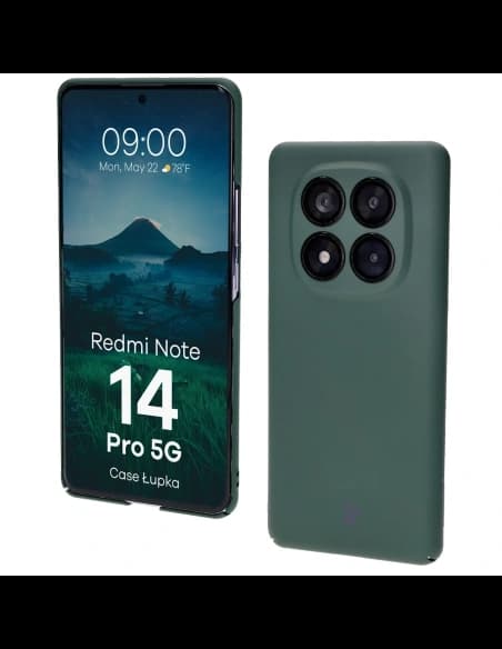 Carcasă Bizon Lupka Xiaomi Redmi Note 14 Pro 5G verde
