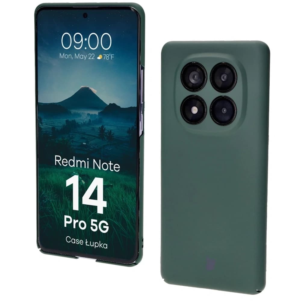 Bizon Case Lupka Xiaomi Redmi Note 14 Pro 5G green - 1