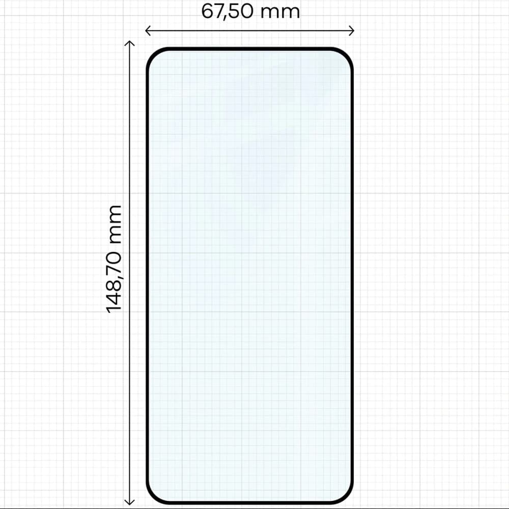 Bizon Edge 2 Pack 2x gehärtetes Glas + Linsenschutz für Xiaomi 15 - 2