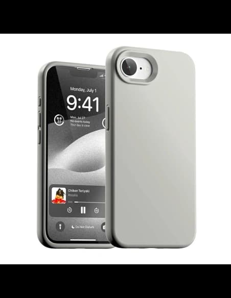 Mercury Szilikon Tok Apple iPhone 16e kő színben