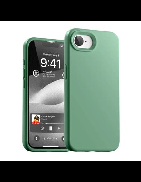 Mercury Szilikon Tok Apple iPhone 16e zöld